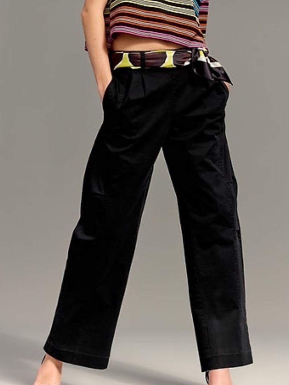 Old Navy x Christopher John Rogers high waisted utility pants